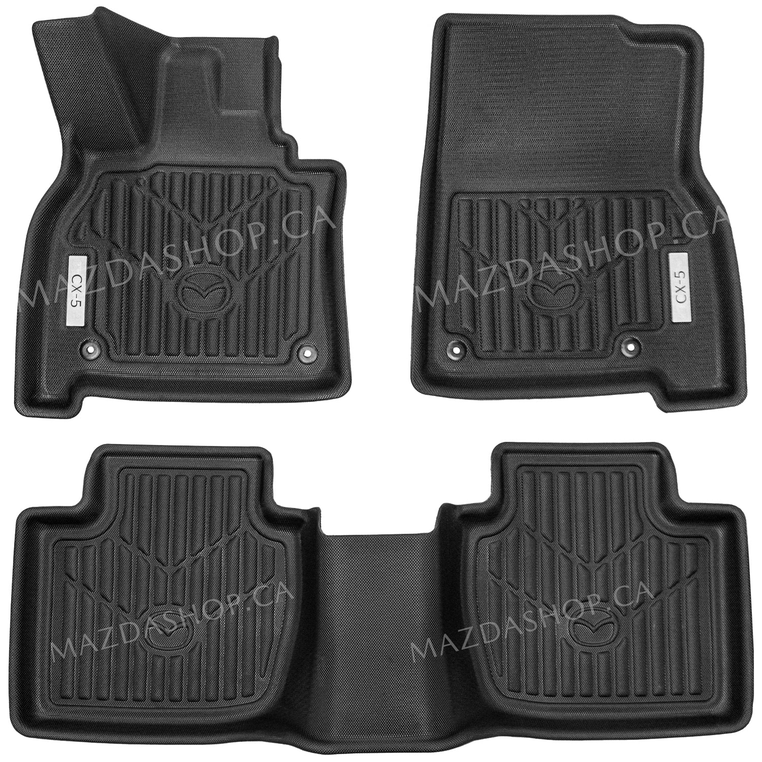 Alfombrillas premium (delanteras y traseras) | Mazda CX-5 (2017-2025)