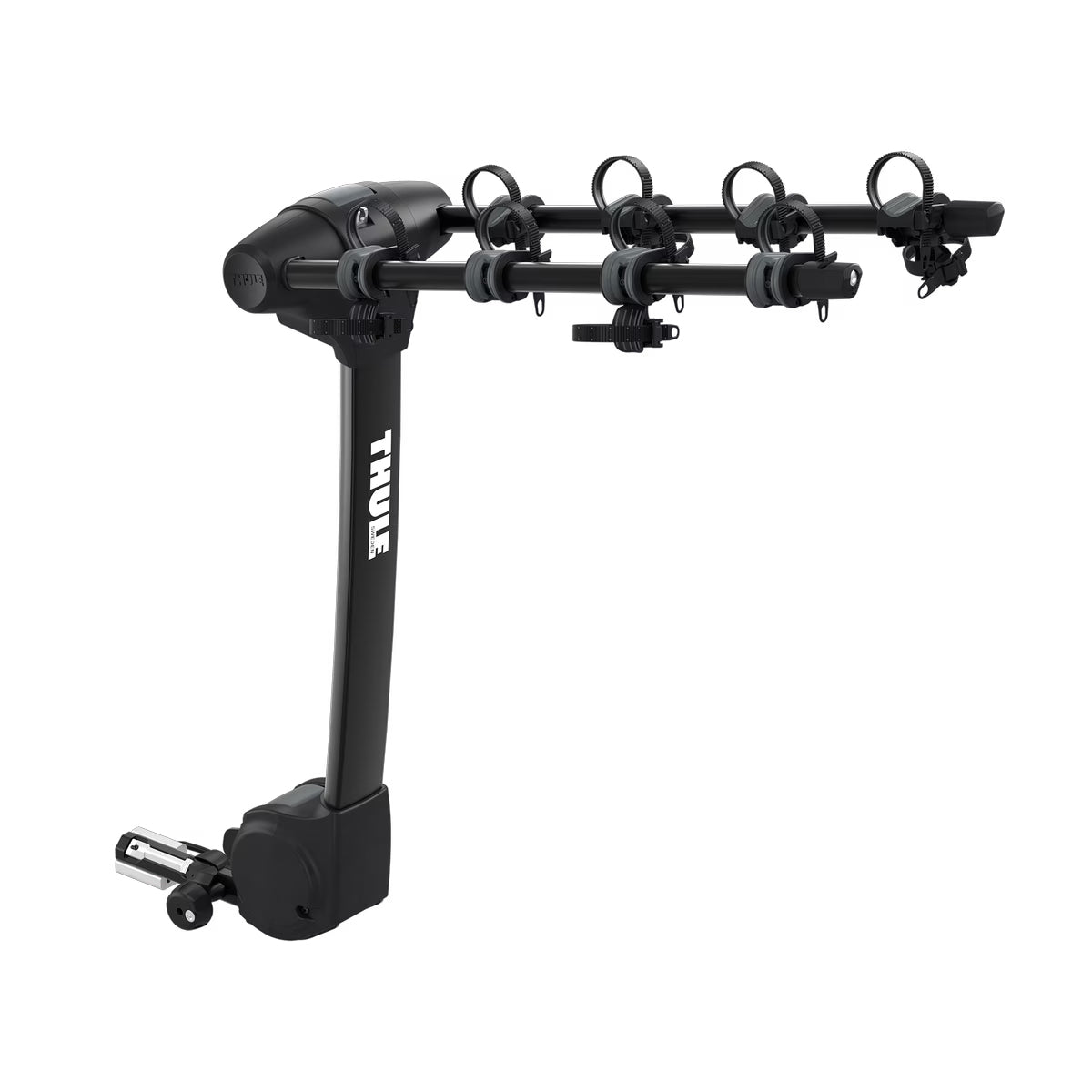 Portabicicletas, accesorio para enganche de remolque (4 bicicletas)