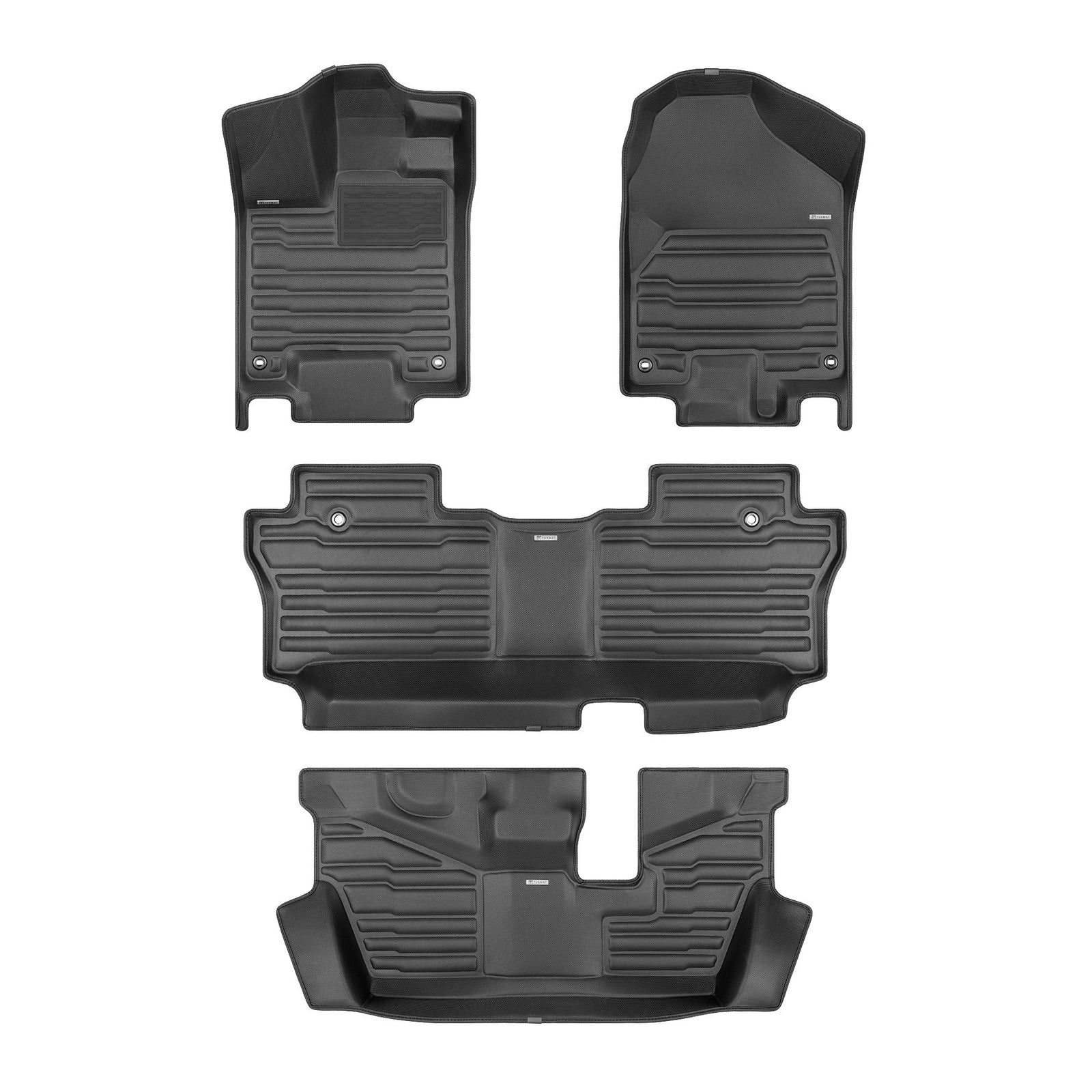 TuxMat Floor Mats (1st, 2nd & 3rd Rows) | Honda Pilot (2016-2022)