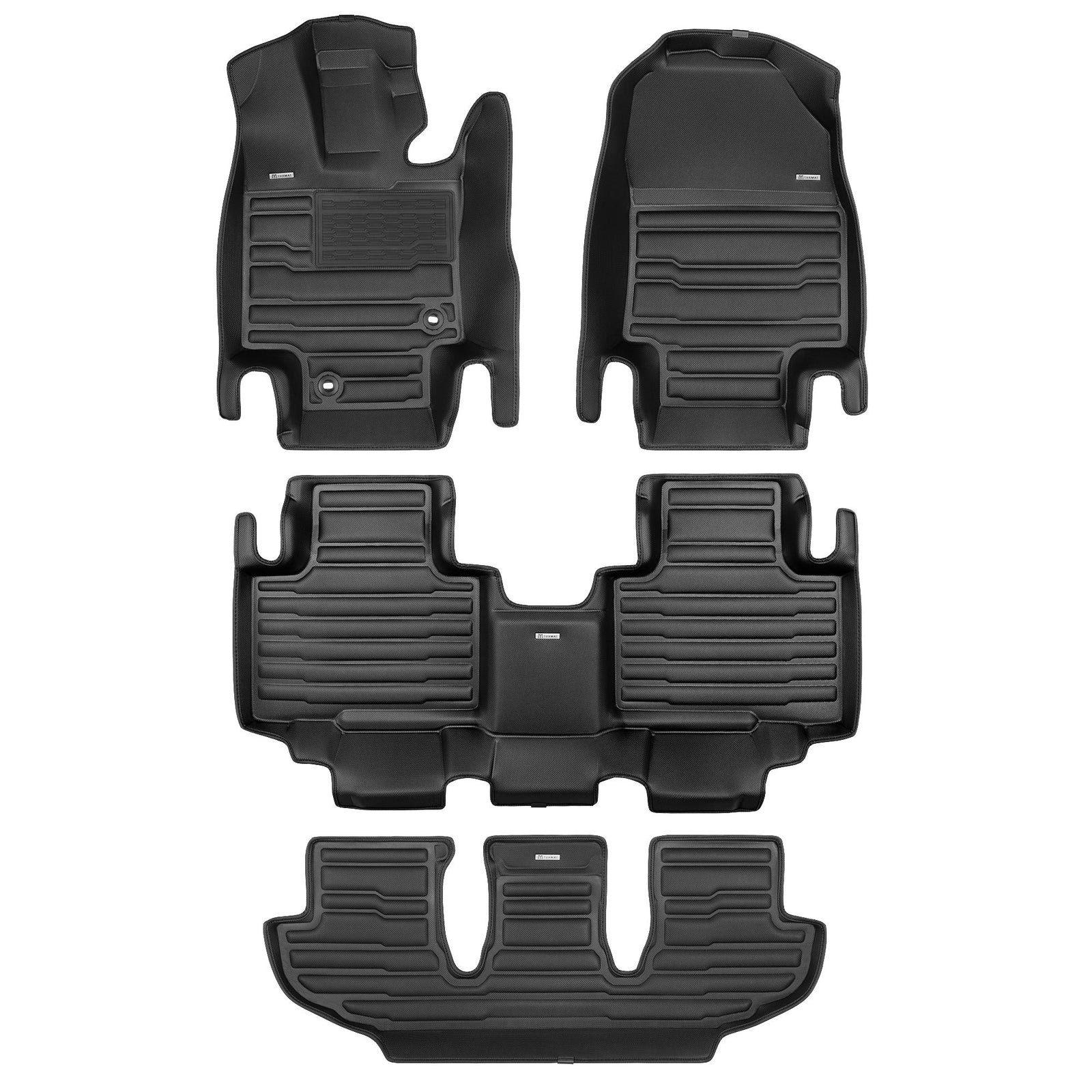 TuxMat Floor Mats (1st, 2nd & 3rd Rows) | Toyota Highlander (2020-2024)