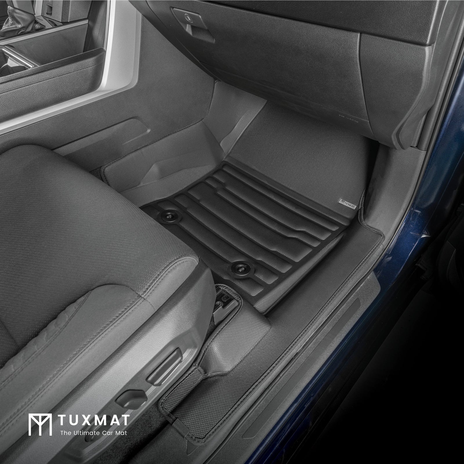 TuxMat Floor Mats (Front & Rear) | Toyota Tundra CrewMax or Hybrid (2022-2024)