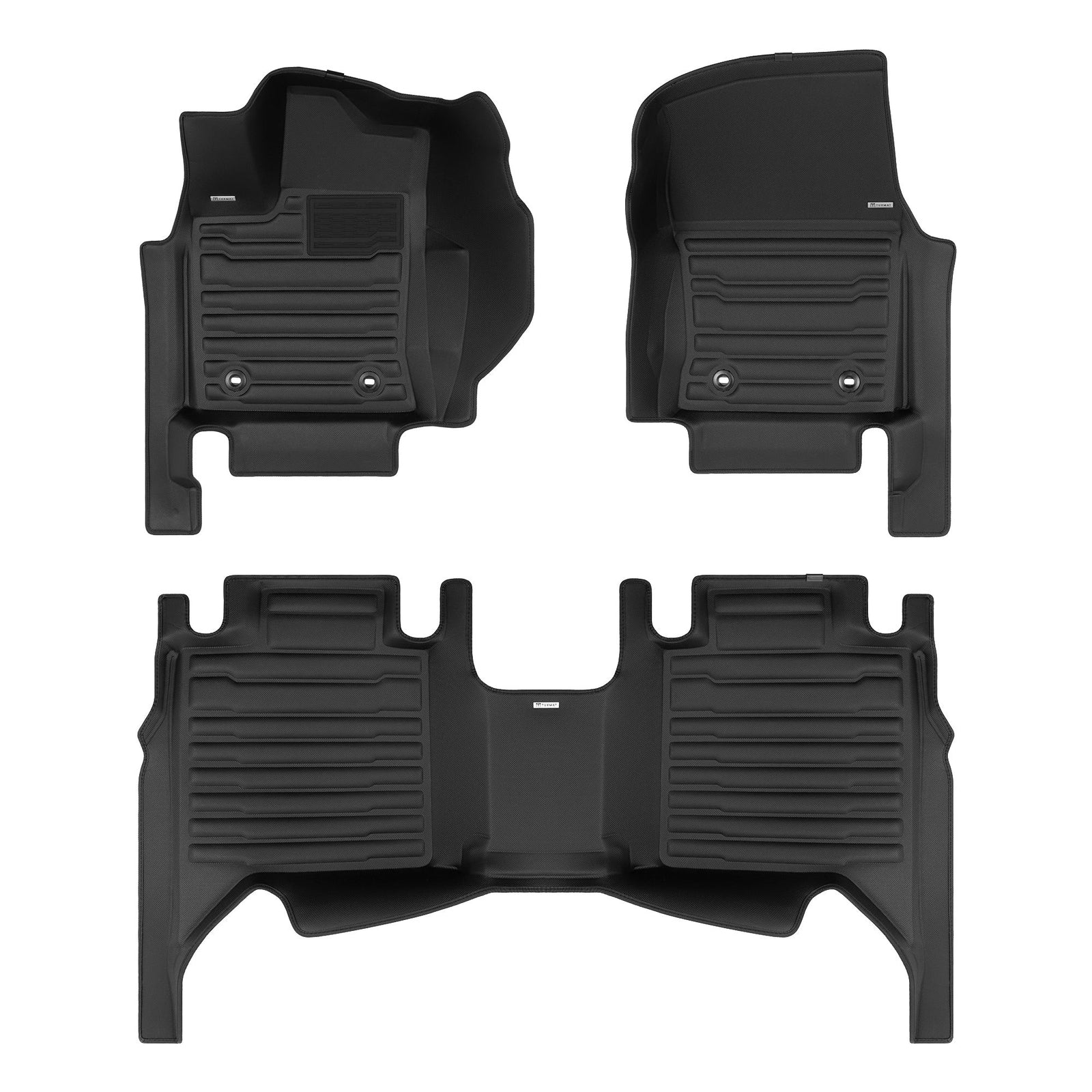 TuxMat Floor Mats (Front & Rear) | Toyota Tundra CrewMax or Hybrid (2022-2024)