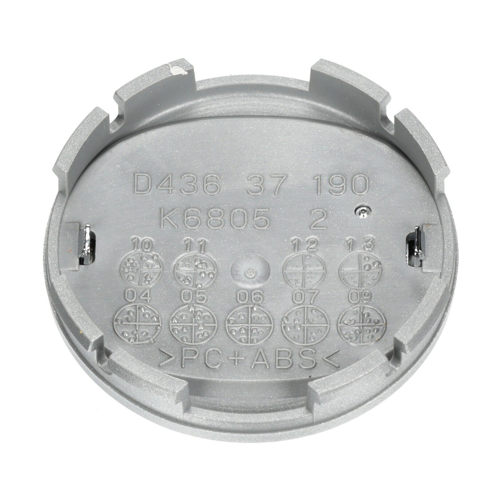 Center Cap — Silver | Mazda (D436-37-190)