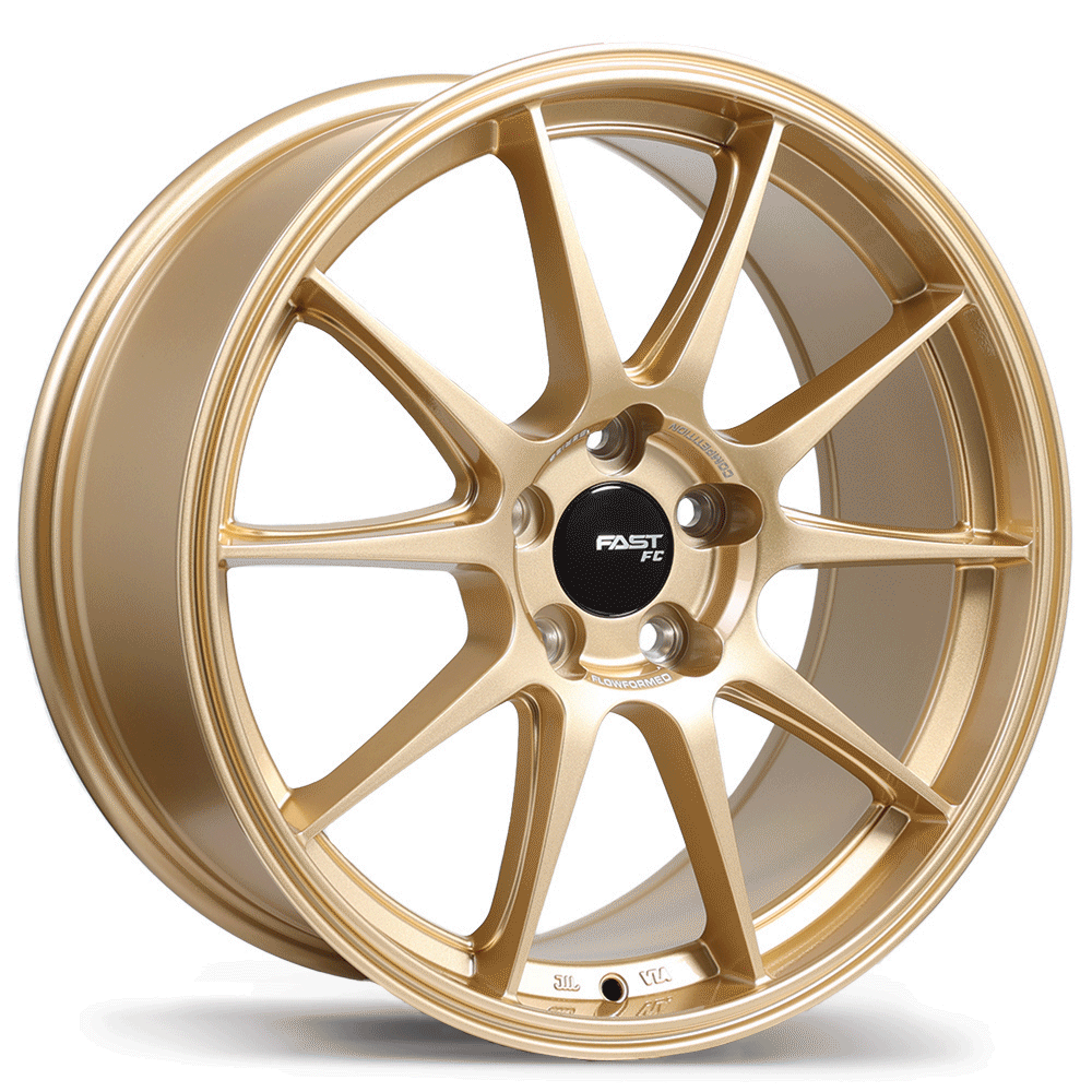 Fast Wheels FC08 Alloy Wheel (Gold) — 18"