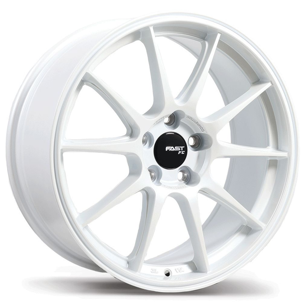 Fast Wheels FC08 Alloy Wheel (Pearl White) — 18"