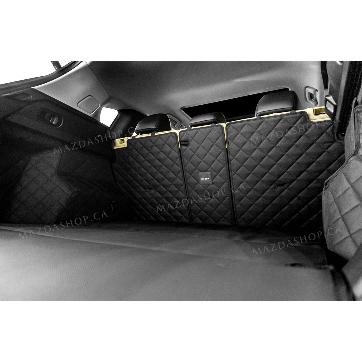 Protector de maletero acolchado con protección para el respaldo de los asientos | Mazda CX-5 (2026)