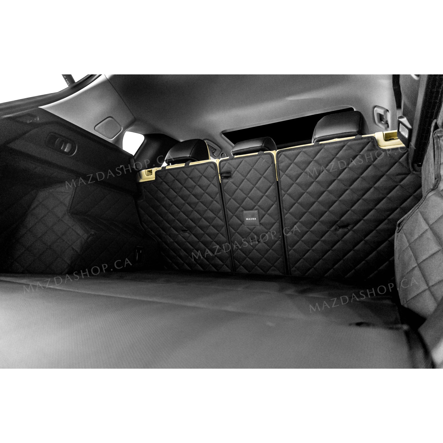 Protector de maletero acolchado con protección para el respaldo de los asientos | Mazda CX-5 (2026)