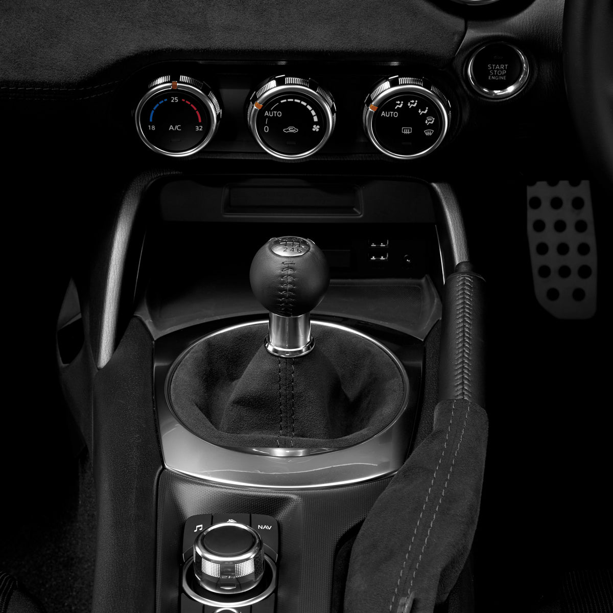 Alcantara Shift Boot (M/T) | Mazda MX-5 (2016-2026)