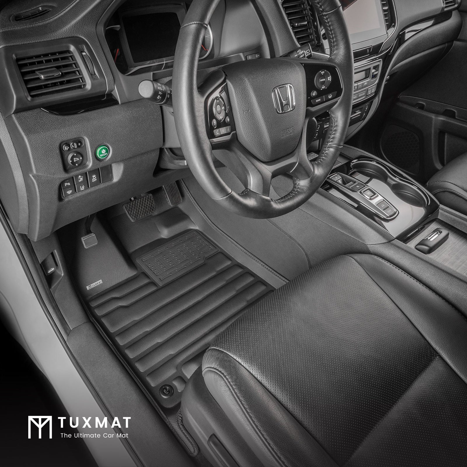 TuxMat Floor Mats (1st, 2nd & 3rd Rows) | Honda Pilot (2016-2022)