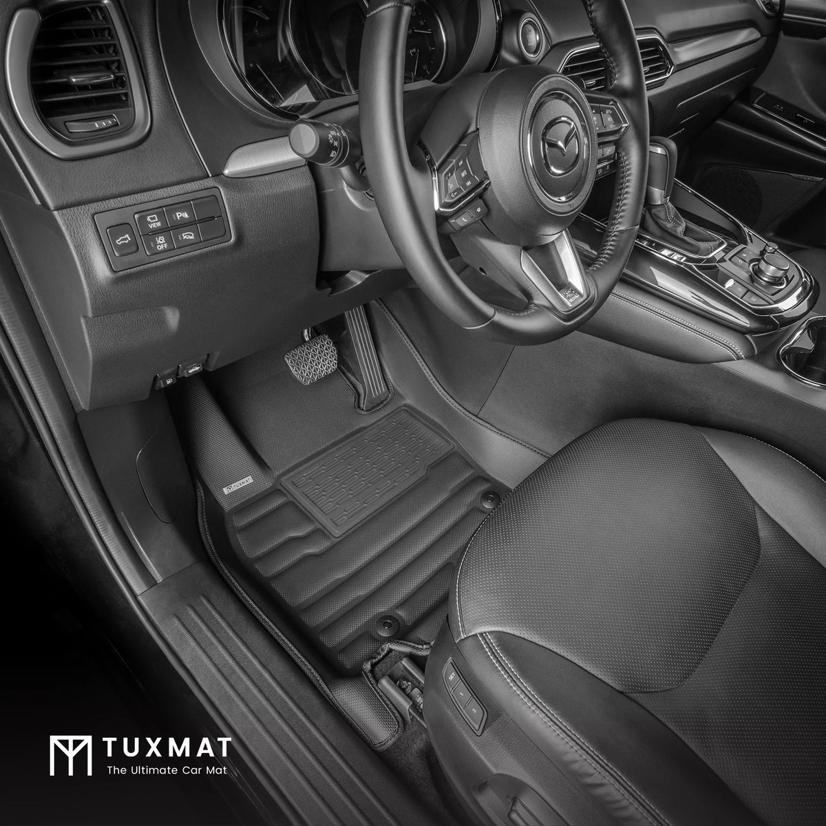 Alfombrillas TuxMat (1.ª, 2.ª y 3.ª fila) | Mazda CX-9 (2016-2023)