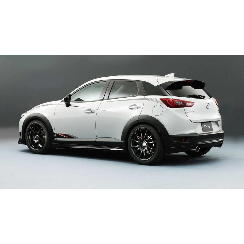 Aero Kit - Rear Lip Spoiler (Brilliant Black) | Mazda CX-3 (2016-2022)