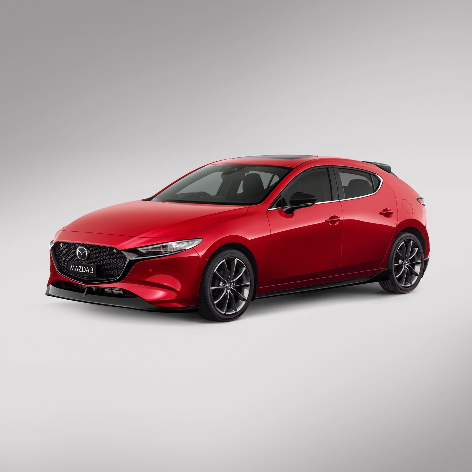 Aero Kit - Side Under Spoilers (Brilliant Black) | Mazda3 Hatchback (2019-2022)