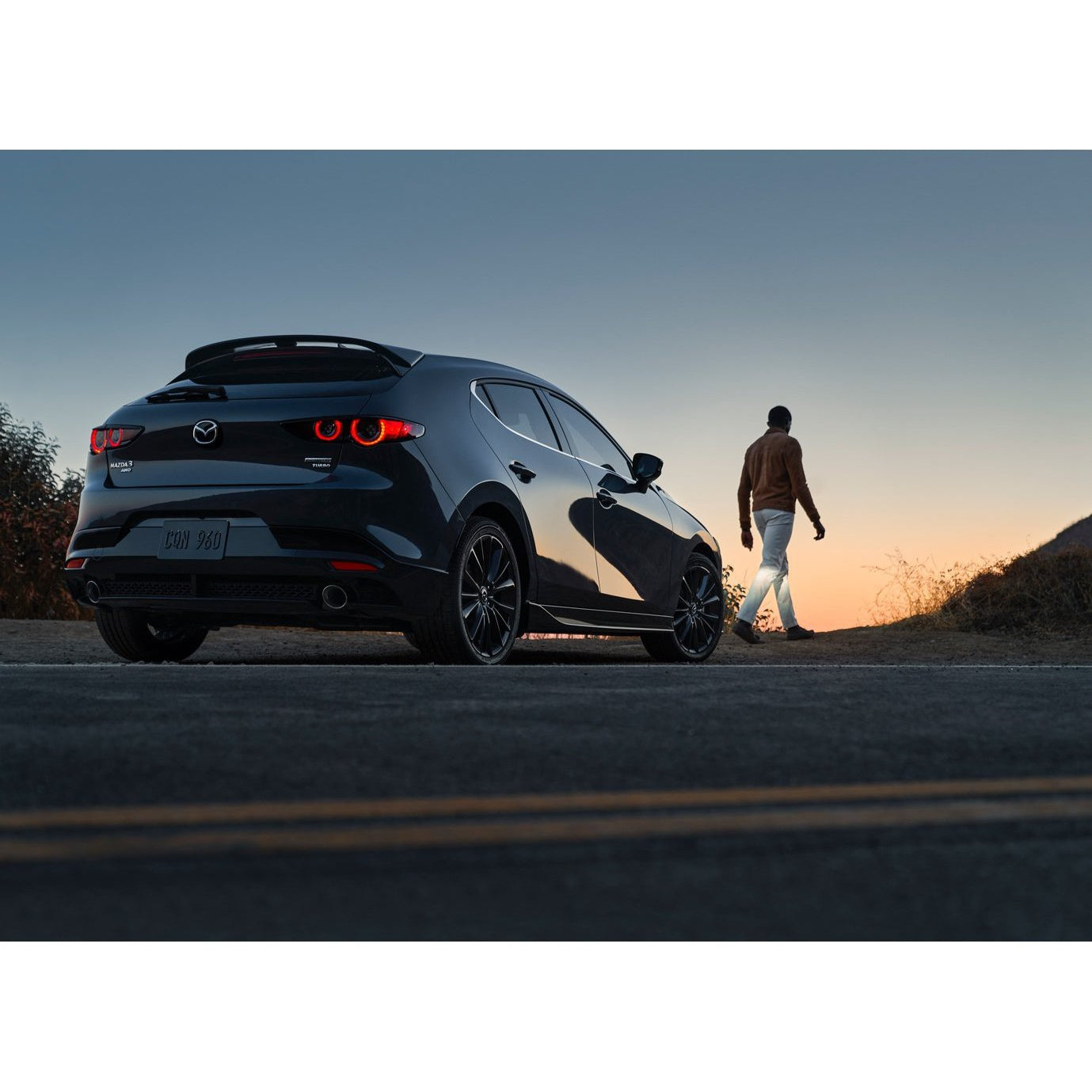 Aero Kit - Side Under Spoilers (Brilliant Black) | Mazda3 Hatchback (2019-2022)