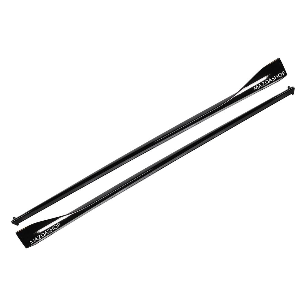 Aero Kit - Side Under Spoilers (Brilliant Black) | Mazda3 Hatchback (2019-2022)
