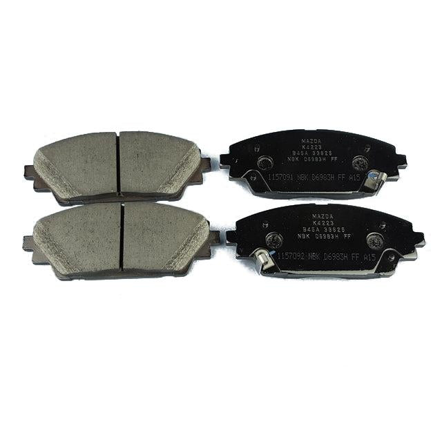 Front Brake Package: Pads, Rotors & Attachment Kit | Mazda3 Sedan & Hatchback (2017-2018)