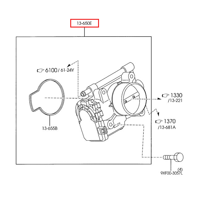 Fuel Injection Throttle Body | Mazda6 (2003-2005)