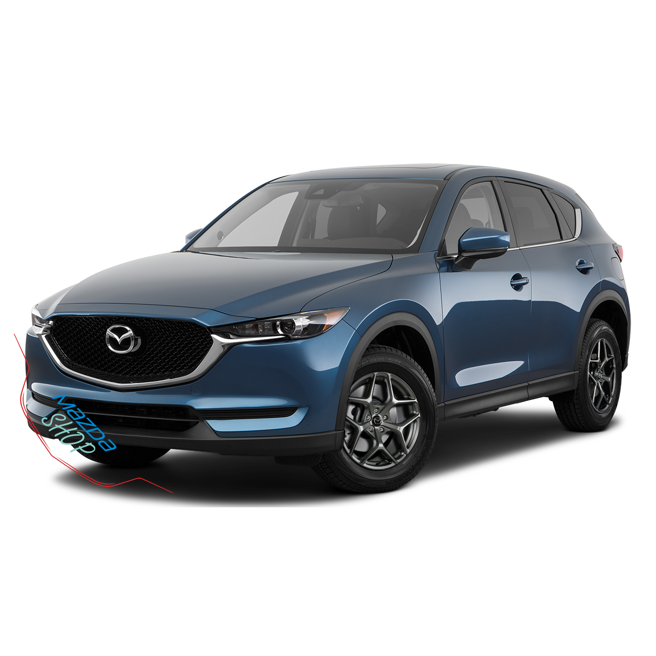 Mazda M012 Alloy Wheel (Matte Gunmetal) - 16"/17"/18"/20"