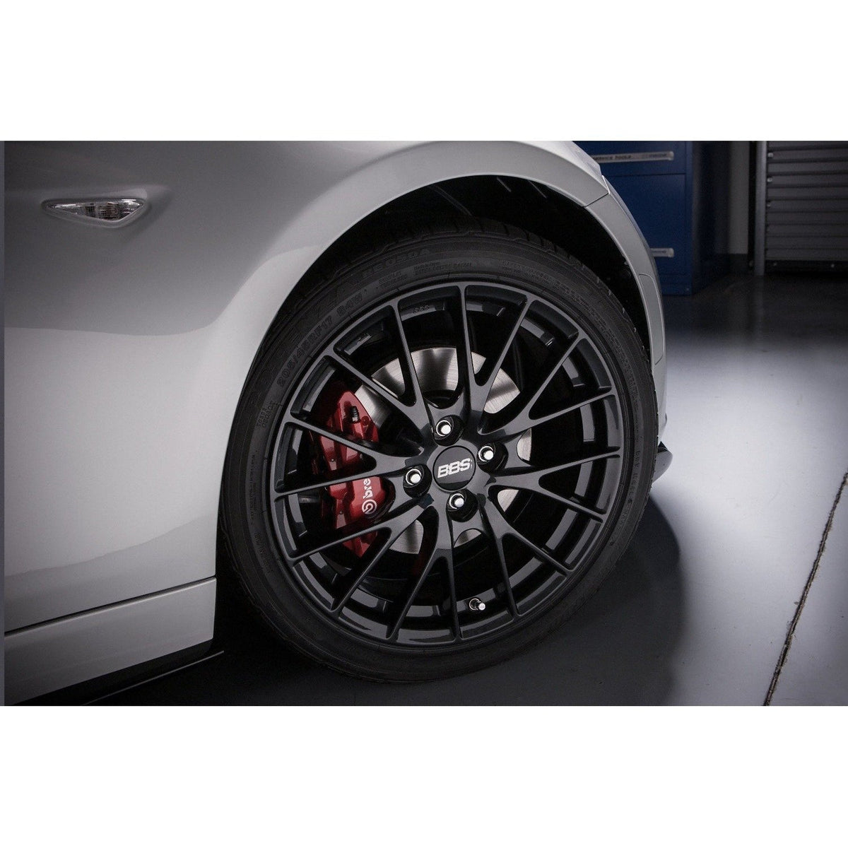 Mazda × BBS Forged OEM Alloy Wheel & Centre Cap (Dark Gunmetal) - 17" | Mazda MX-5 (2016-2022)