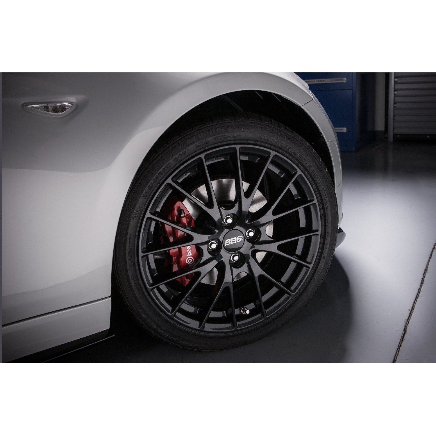 Mazda × BBS Forged OEM Alloy Wheel & Centre Cap (Dark Gunmetal) - 17" | Mazda MX-5 (2016-2022)