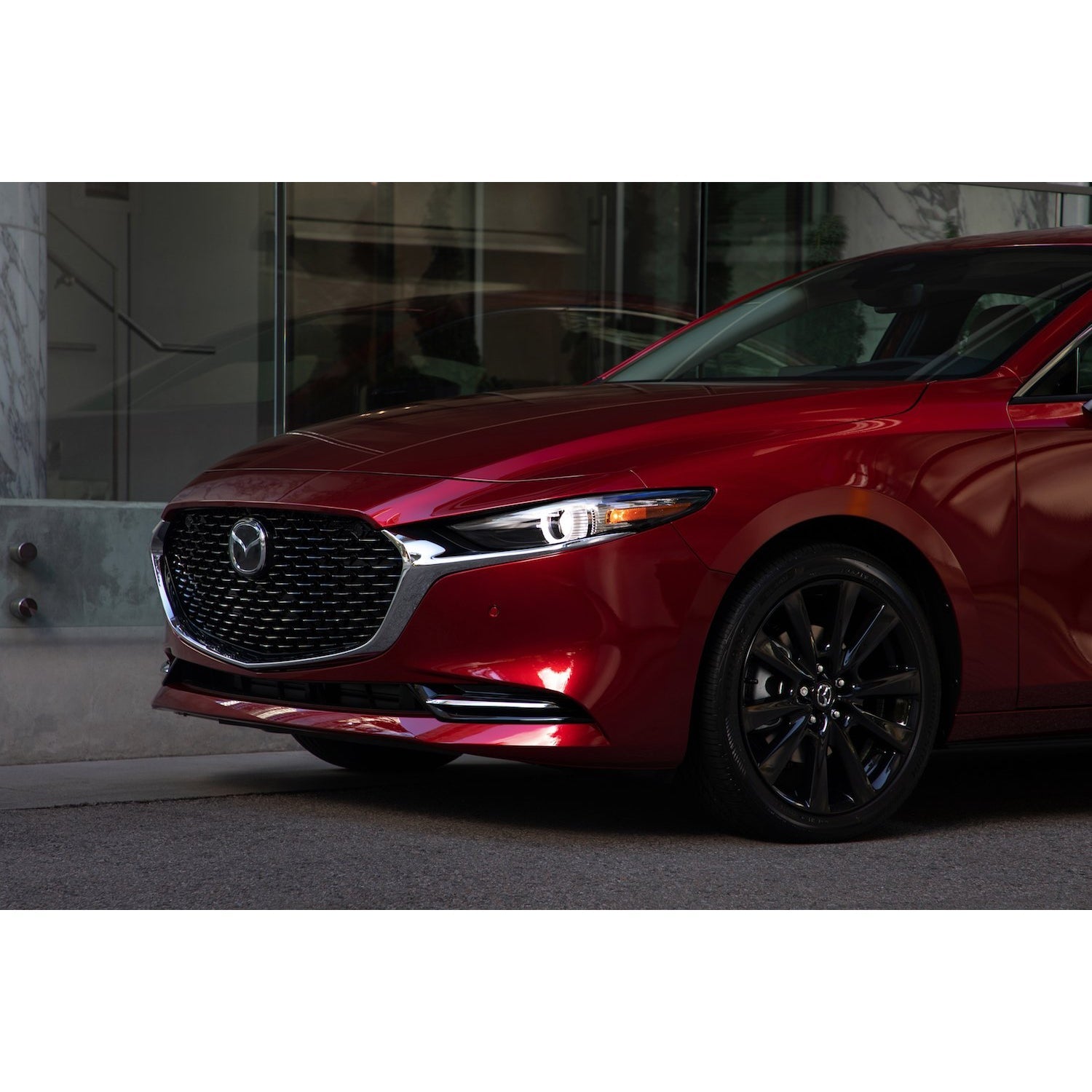 Mazda3 OEM Alloy Wheel - Black Metallic - 18" | Mazda3 Sedan (2019-2022)