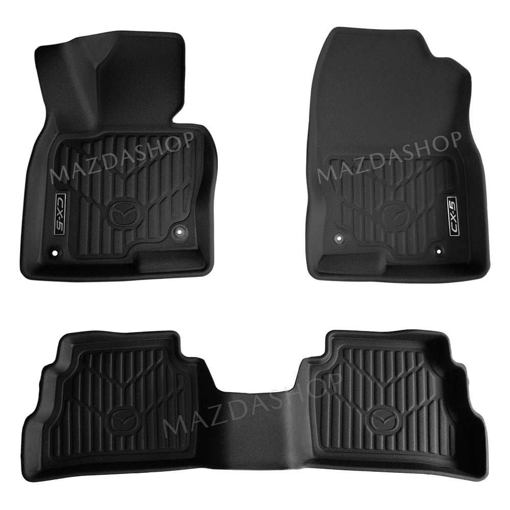 Premium Floor Liners (Front &amp; Rear) | Mazda CX-5 (2017-2022)