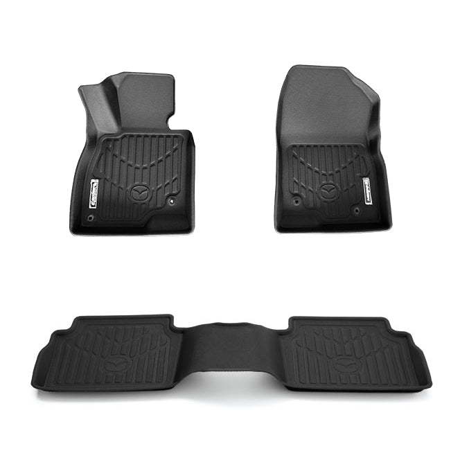 Premium Floor Liners (Front &amp; Rear) | Mazda3 Sedan &amp; Hatchback (2014-2018)