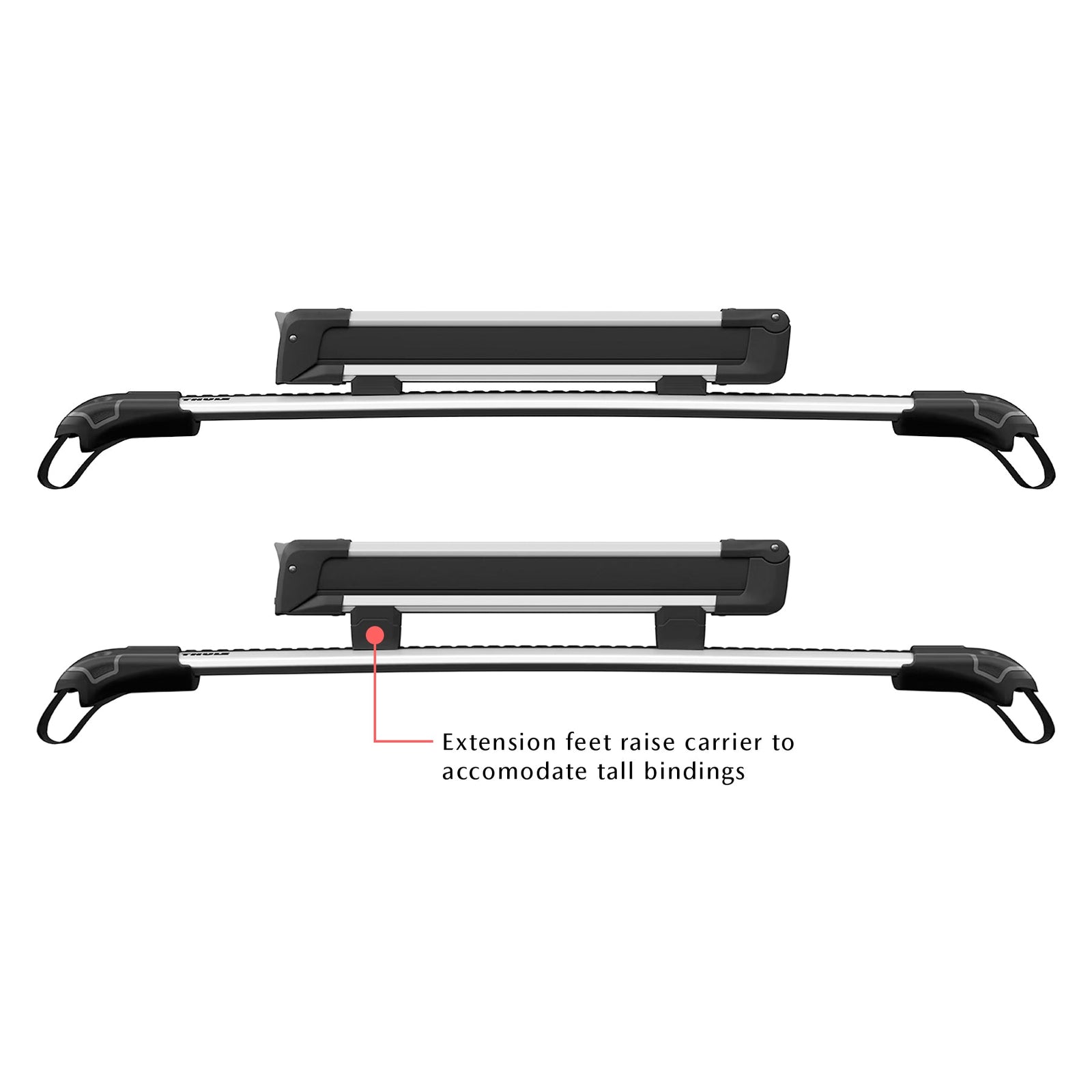 Roof Rack Accessory | Ski/Snowboard Carrier